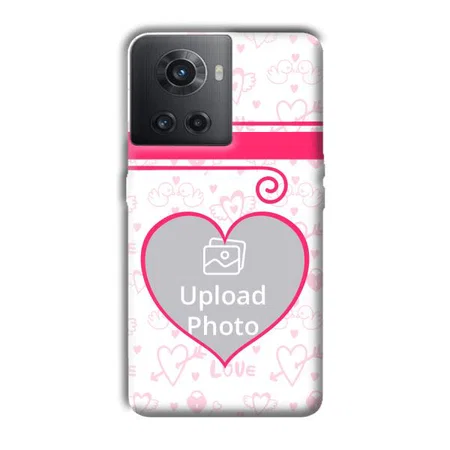 Hearts Customized Printed Back Case for OnePlus 10R 5G