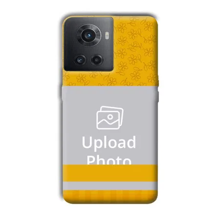 Mustard Flowers Customized Printed Back Case for OnePlus 10R 5G