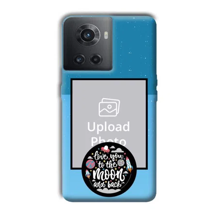 Love You Customized Printed Back Case for OnePlus 10R 5G