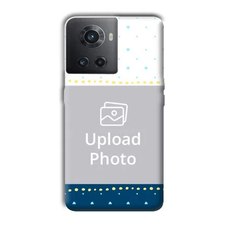 Cute Hearts Customized Printed Back Case for OnePlus 10R 5G