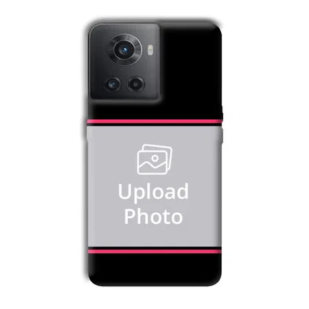 Pink Lines Customized Printed Back Case for OnePlus 10R 5G
