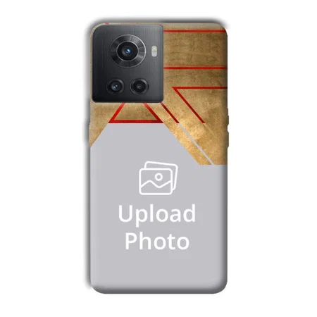 Brown Customized Printed Back Case for OnePlus 10R 5G