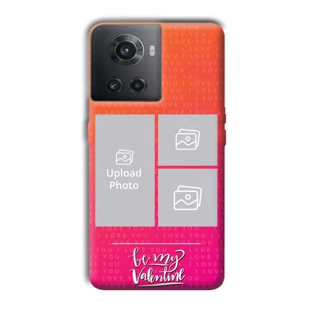 To My Valentine Customized Printed Back Case for OnePlus 10R 5G