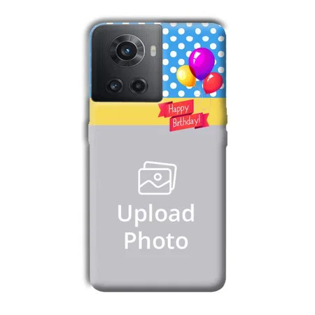 Happy Birthday Customized Printed Back Case for OnePlus 10R 5G
