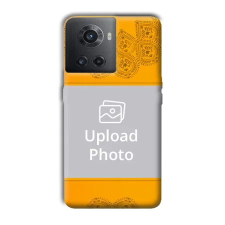 Mehendi Design Customized Printed Back Case for OnePlus 10R 5G