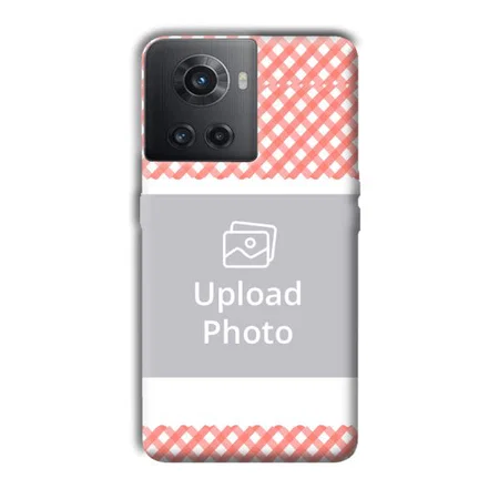 Cloth Pattern Customized Printed Back Case for OnePlus 10R 5G