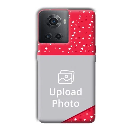 Dark Pink Customized Printed Back Case for OnePlus 10R 5G