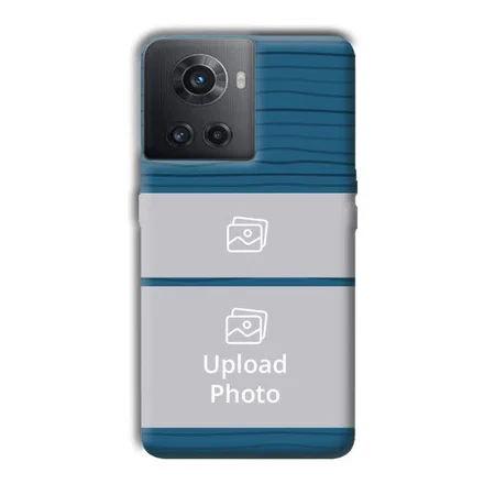 Dark Blue Customized Printed Back Case for OnePlus 10R 5G
