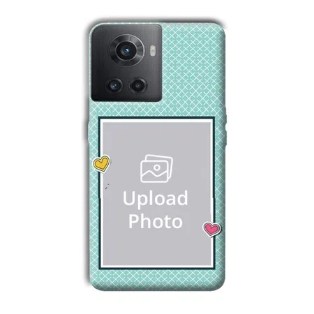 Sky Blue Customized Printed Back Case for OnePlus 10R 5G