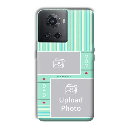 Mom Dad Customized Printed Back Case for OnePlus 10R 5G
