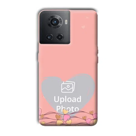 Small Hearts Customized Printed Back Case for OnePlus 10R 5G