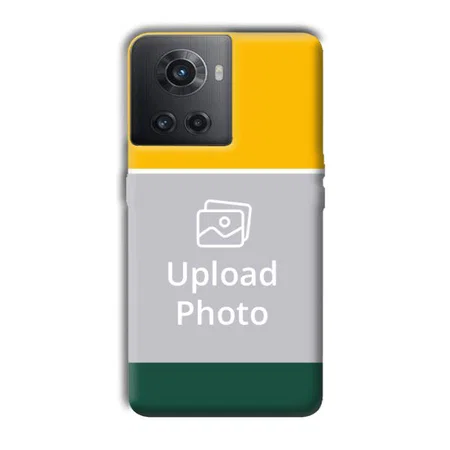Yellow Green Customized Printed Back Case for OnePlus 10R 5G