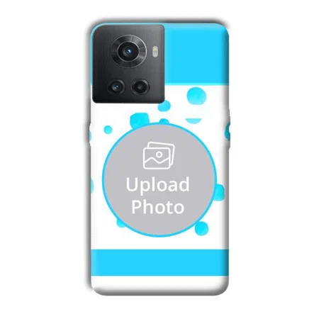Bluish Customized Printed Back Case for OnePlus 10R 5G