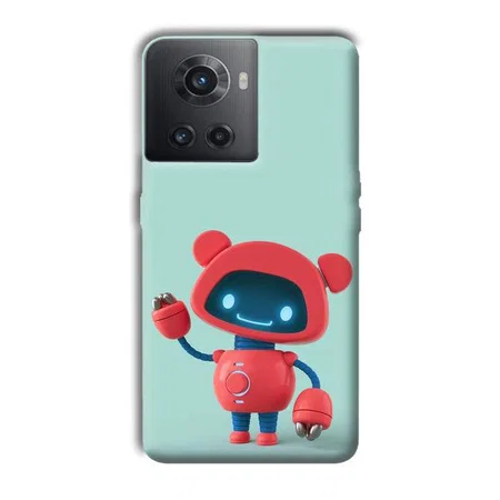 Robot Customized Printed Back Case for OnePlus 10R 5G