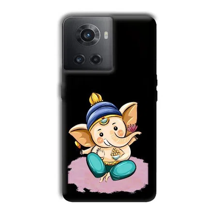 Ganpathi Ji Customized Printed Back Case for OnePlus 10R 5G