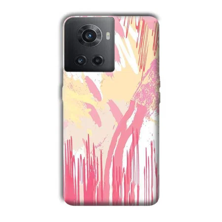 Pink Pattern Designs Customized Printed Back Case for OnePlus 10R 5G