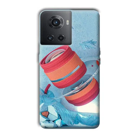 Blue Design Customized Printed Back Case for OnePlus 10R 5G