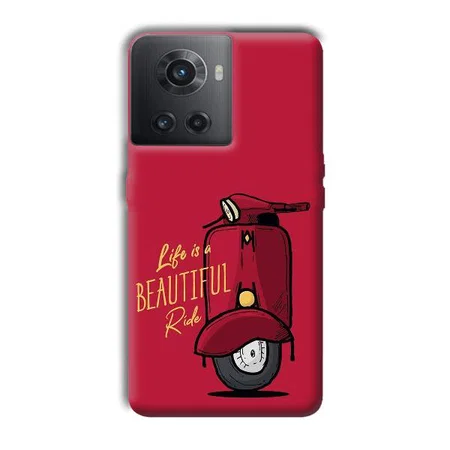 Life is Beautiful  Customized Printed Back Case for OnePlus 10R 5G