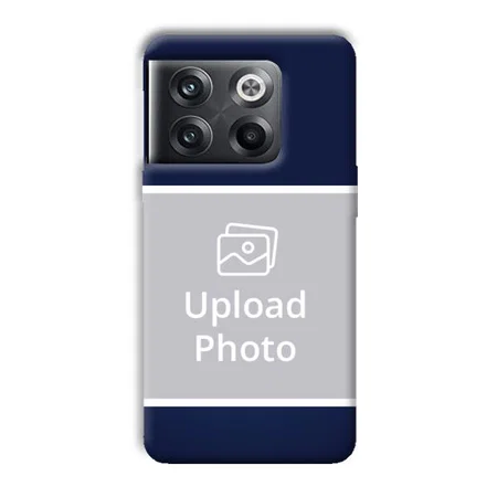 Blue White Customized Printed Back Case for OnePlus 10T 5G