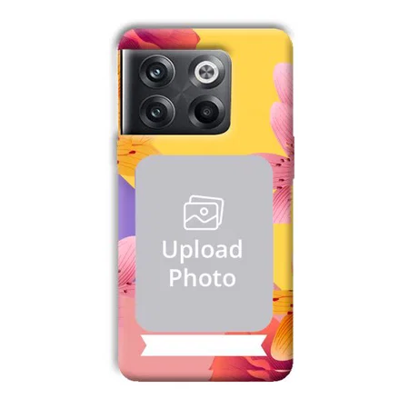 Colorful Flowers Customized Printed Back Case for OnePlus 10T 5G