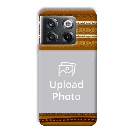 Brown Lines Customized Printed Back Case for OnePlus 10T 5G