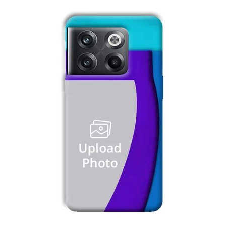 Blue Waves Customized Printed Back Case for OnePlus 10T 5G