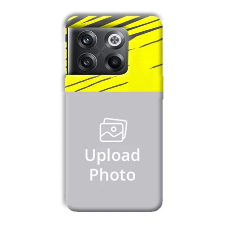Yellow Lines Customized Printed Back Case for OnePlus 10T 5G