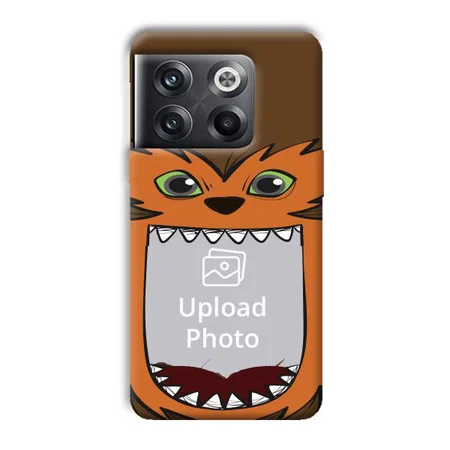 Monkey's Mouth Customized Printed Back Case for OnePlus 10T 5G