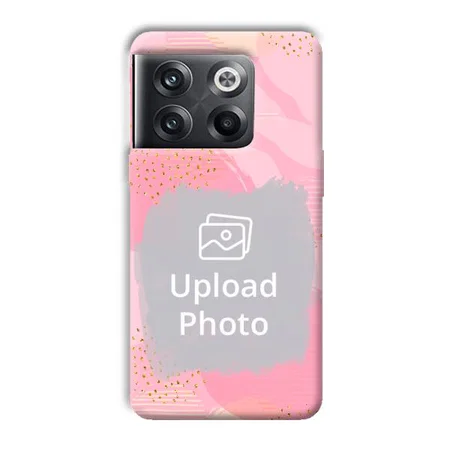 Sparkly Pink Customized Printed Back Case for OnePlus 10T 5G