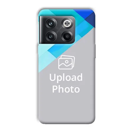 Bluish Patterns Customized Printed Back Case for OnePlus 10T 5G
