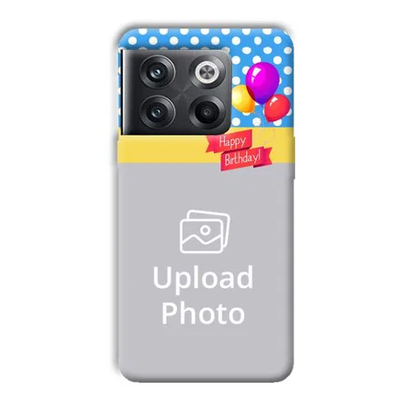 Happy Birthday Customized Printed Back Case for OnePlus 10T 5G