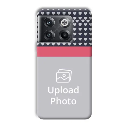 Hearts Customized Printed Back Case for OnePlus 10T 5G