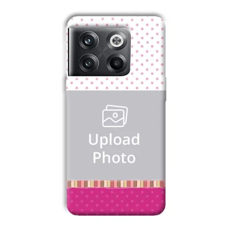 Baby Pink Design Customized Printed Back Case for OnePlus 10T 5G
