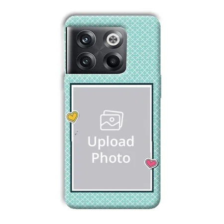 Sky Blue Customized Printed Back Case for OnePlus 10T 5G