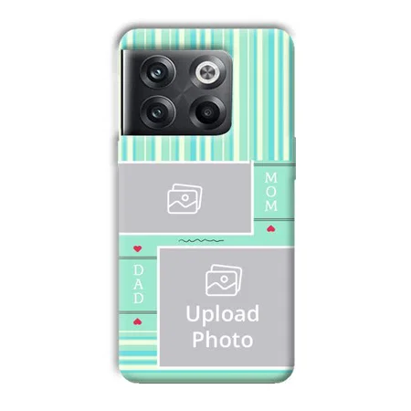 Mom Dad Customized Printed Back Case for OnePlus 10T 5G
