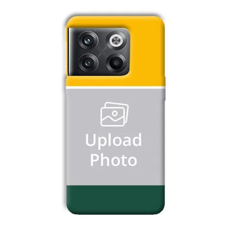 Yellow Green Customized Printed Back Case for OnePlus 10T 5G