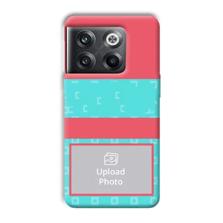 Bluish Pattern Customized Printed Back Case for OnePlus 10T 5G