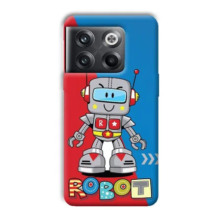 Robot Customized Printed Back Case for OnePlus 10T 5G