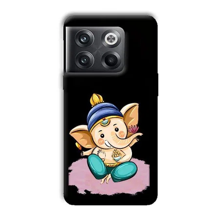 Ganpathi Ji Customized Printed Back Case for OnePlus 10T 5G