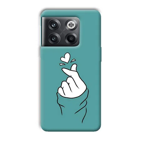 Korean Love Design Customized Printed Back Case for OnePlus 10T 5G