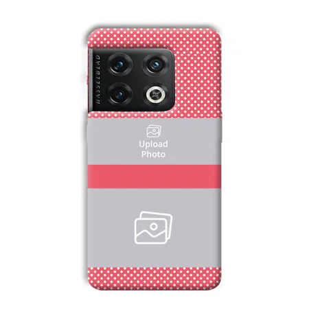 Pink Polka Customized Printed Back Case for OnePlus 10 Pro 5G
