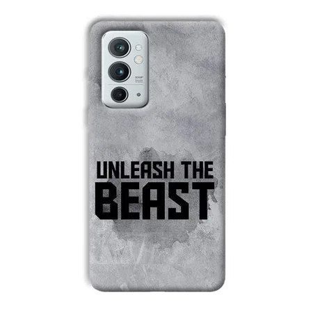 Unleash The Beast Customized Printed Back Case for OnePlus 9RT