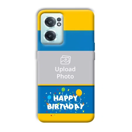 Happy Birthday Customized Printed Back Case for OnePlus Nord CE 2