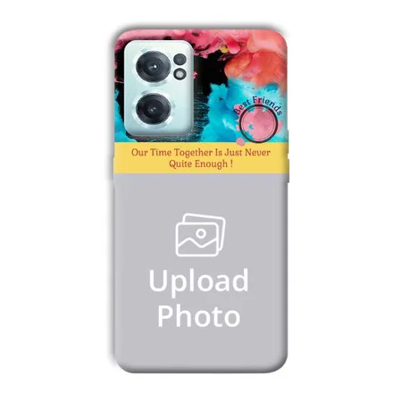 Best Friend Quote Customized Printed Back Case for OnePlus Nord CE 2