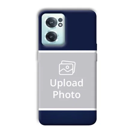Blue White Customized Printed Back Case for OnePlus Nord CE 2