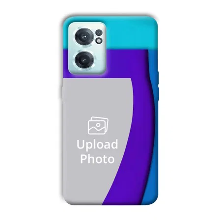 Blue Waves Customized Printed Back Case for OnePlus Nord CE 2