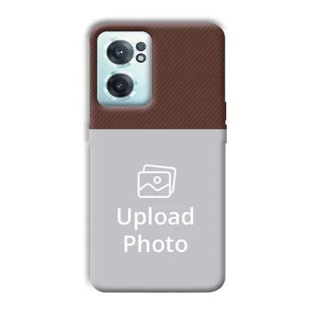 Brown Customized Printed Back Case for OnePlus Nord CE 2