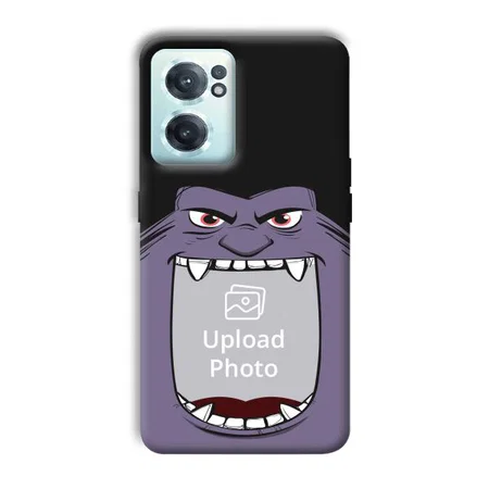 Big Mouth Customized Printed Back Case for OnePlus Nord CE 2