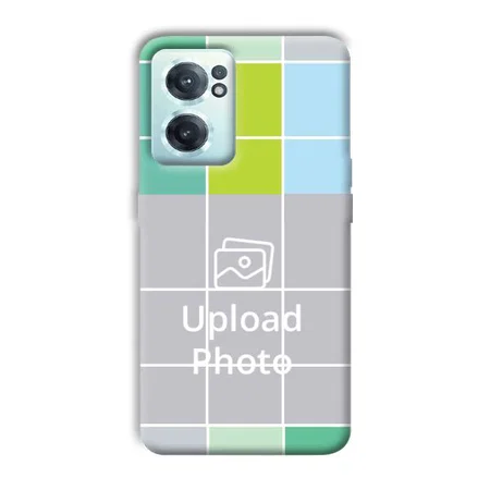 Grid Customized Printed Back Case for OnePlus Nord CE 2