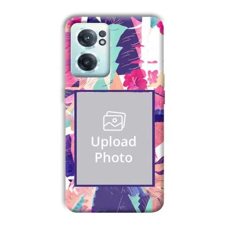 Palm Leaves Customized Printed Back Case for OnePlus Nord CE 2